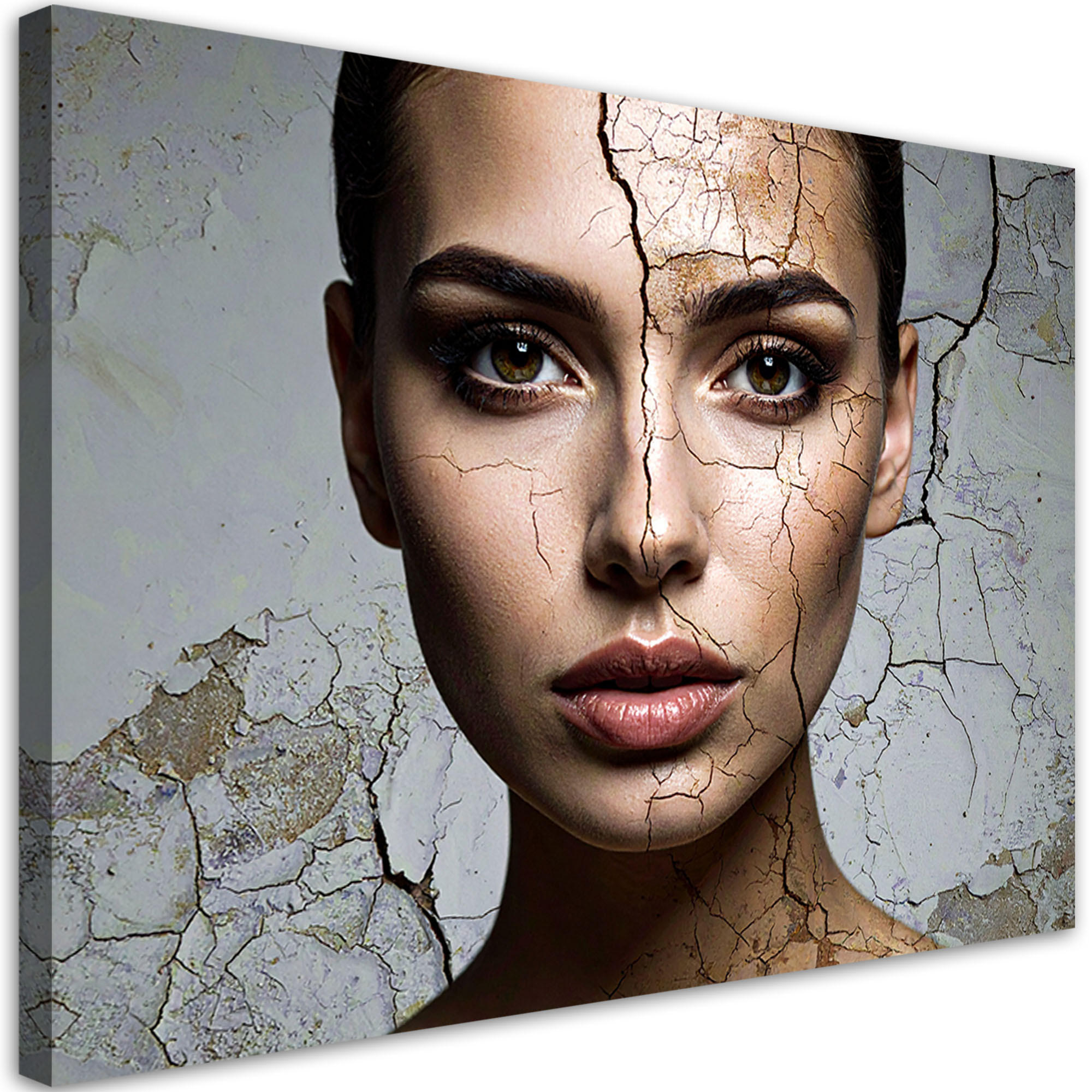 Feeby Wandbild, Grau 90x60 cm