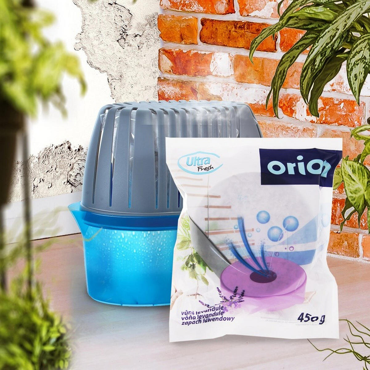 ERSATZTABLETTE Ultra Fresh Lavendel violett - Violett, Naturmaterialien (10/3.8/10cm) - Orion 