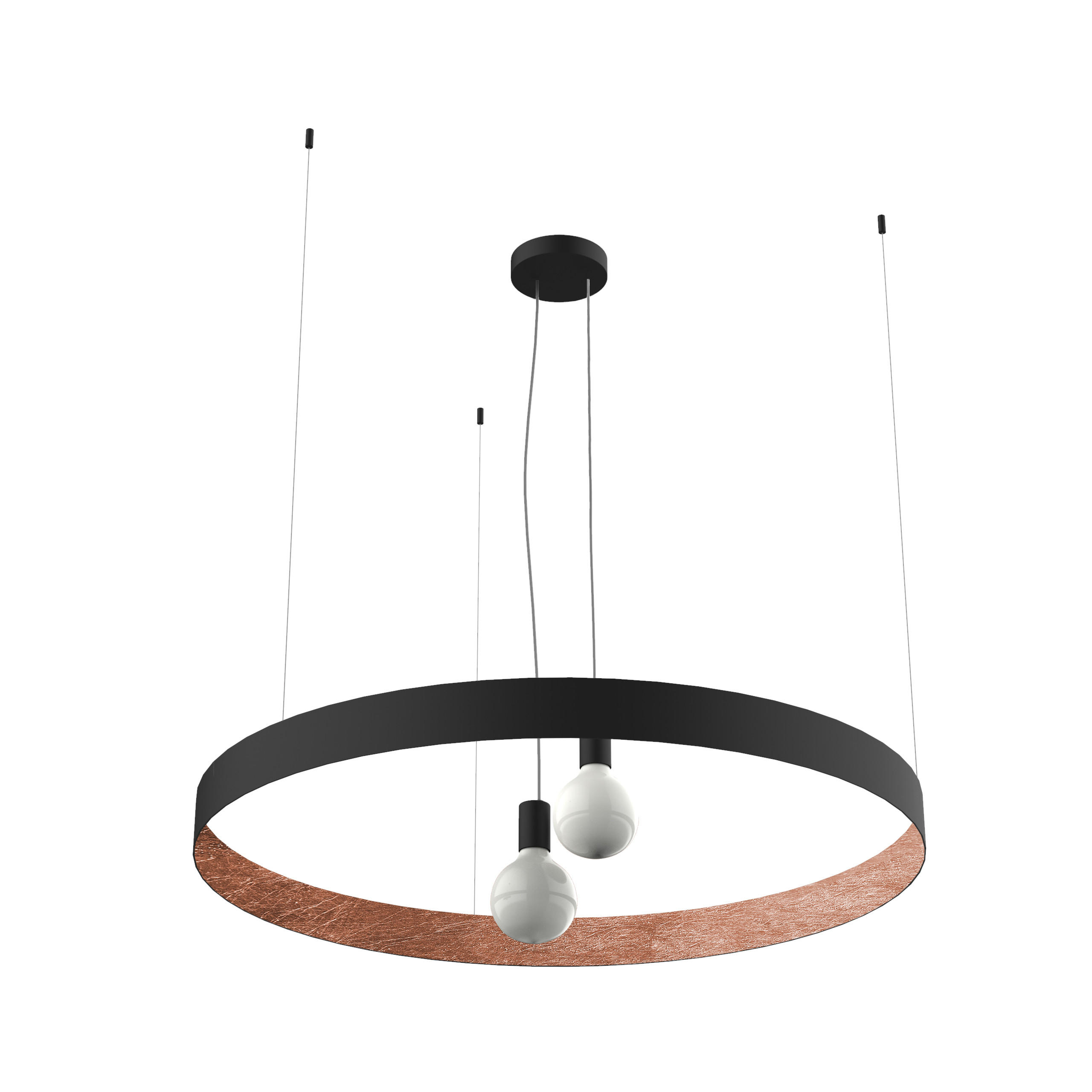 HÄNGELEUCHTE - Kupferfarben, Metall (80/80/6cm) - Lumicom