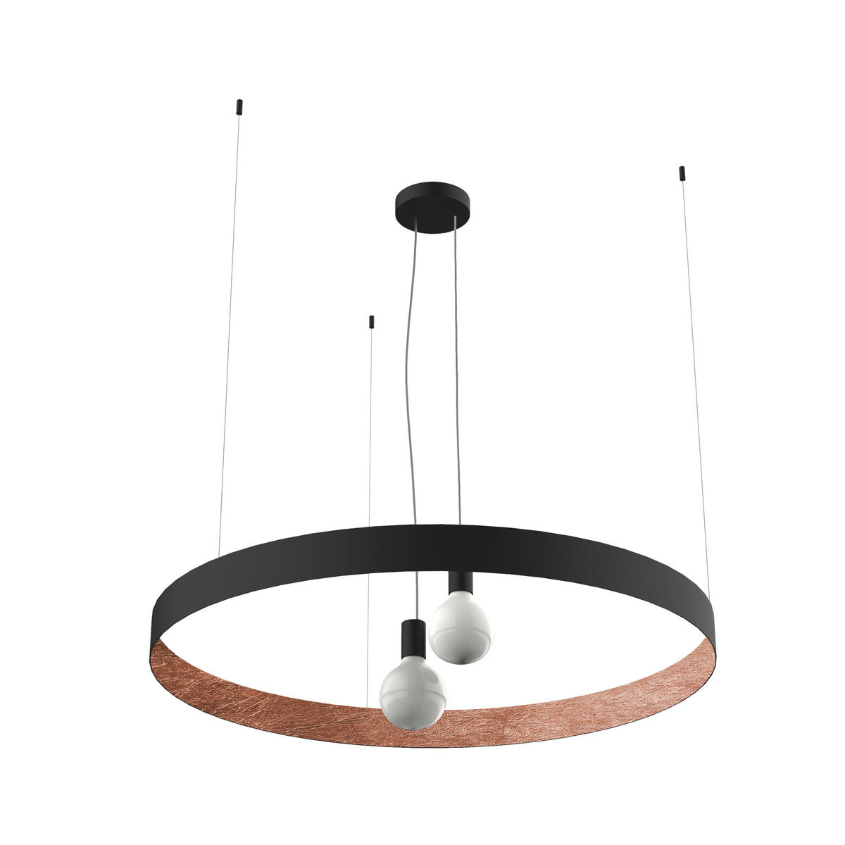 HÄNGELEUCHTE - Kupferfarben, Metall (80/80/6cm) - Lumicom