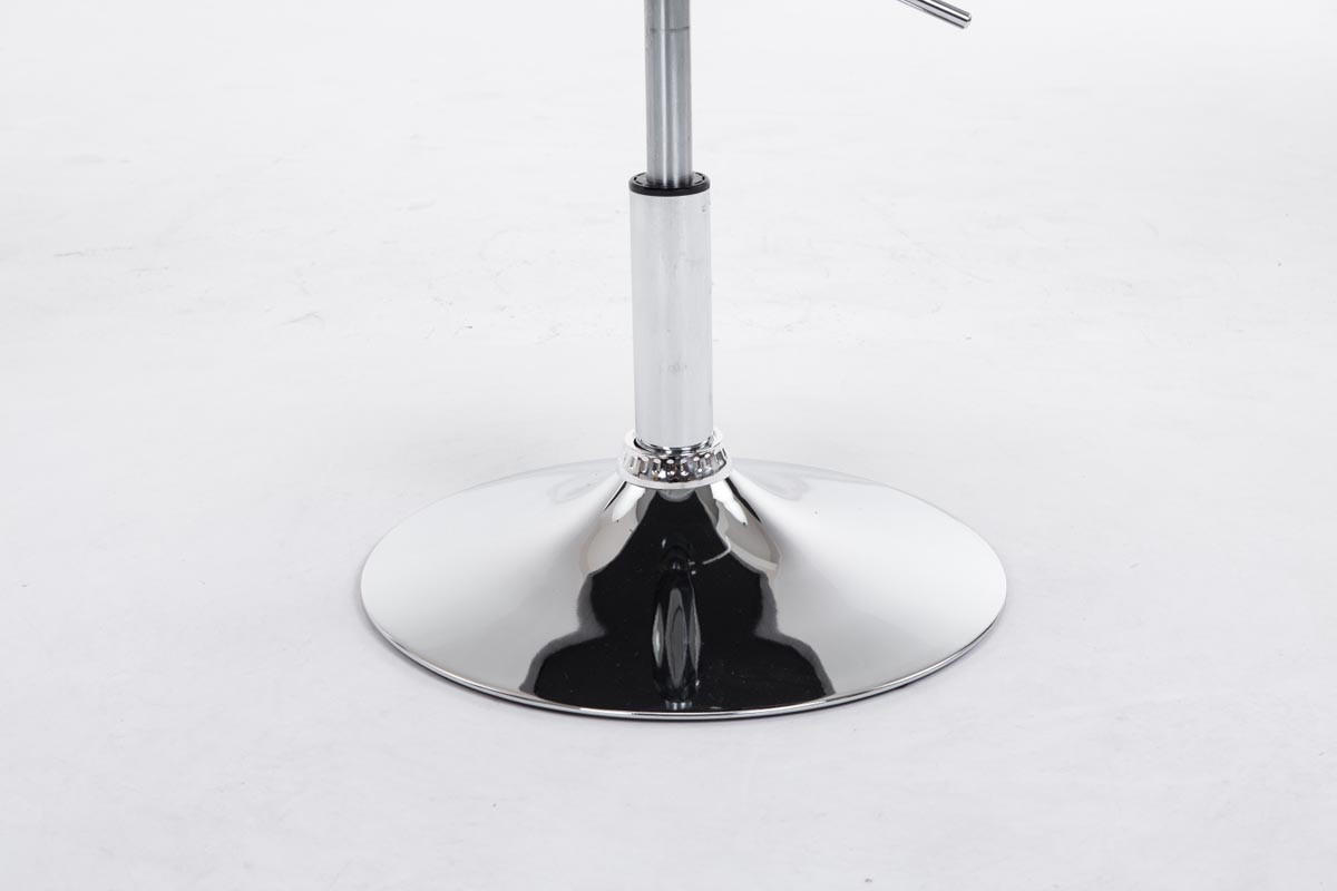 ESSZIMMERSTUHL Peko-Two Stoff, Gestell Metall in Chromoptik Schwarz - Chromfarben/Schwarz, Textil/Metall (43/104/56cm) - TPFLiving