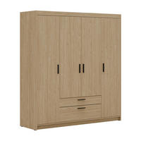 KLEIDERSCHRANK Storicos Geölte Eiche 176,3/190,5/53 cm - 4T2S Modern mit Schubladen - Eichefarben, Holzwerkstoff/Kunststoff (176.3/190.5/53cm) - AX Living