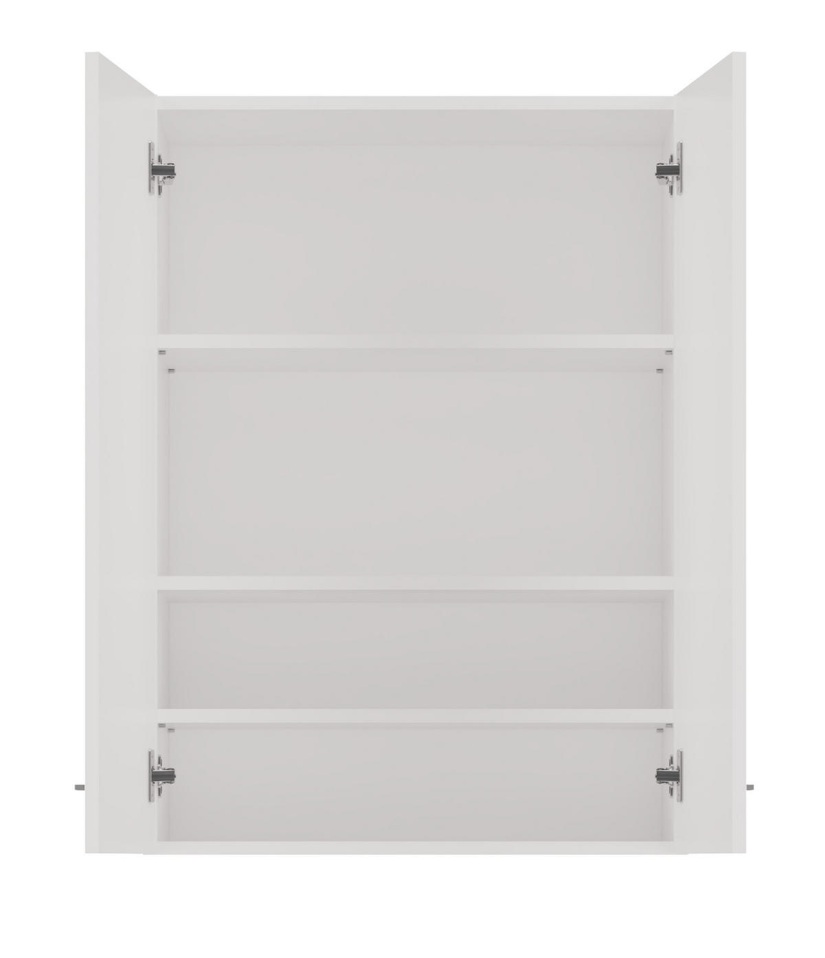 BADEZIMMERSCHRANK POLA MINI DD - WEISS - Weiß, Holzwerkstoff (64/90/30cm) - CDF