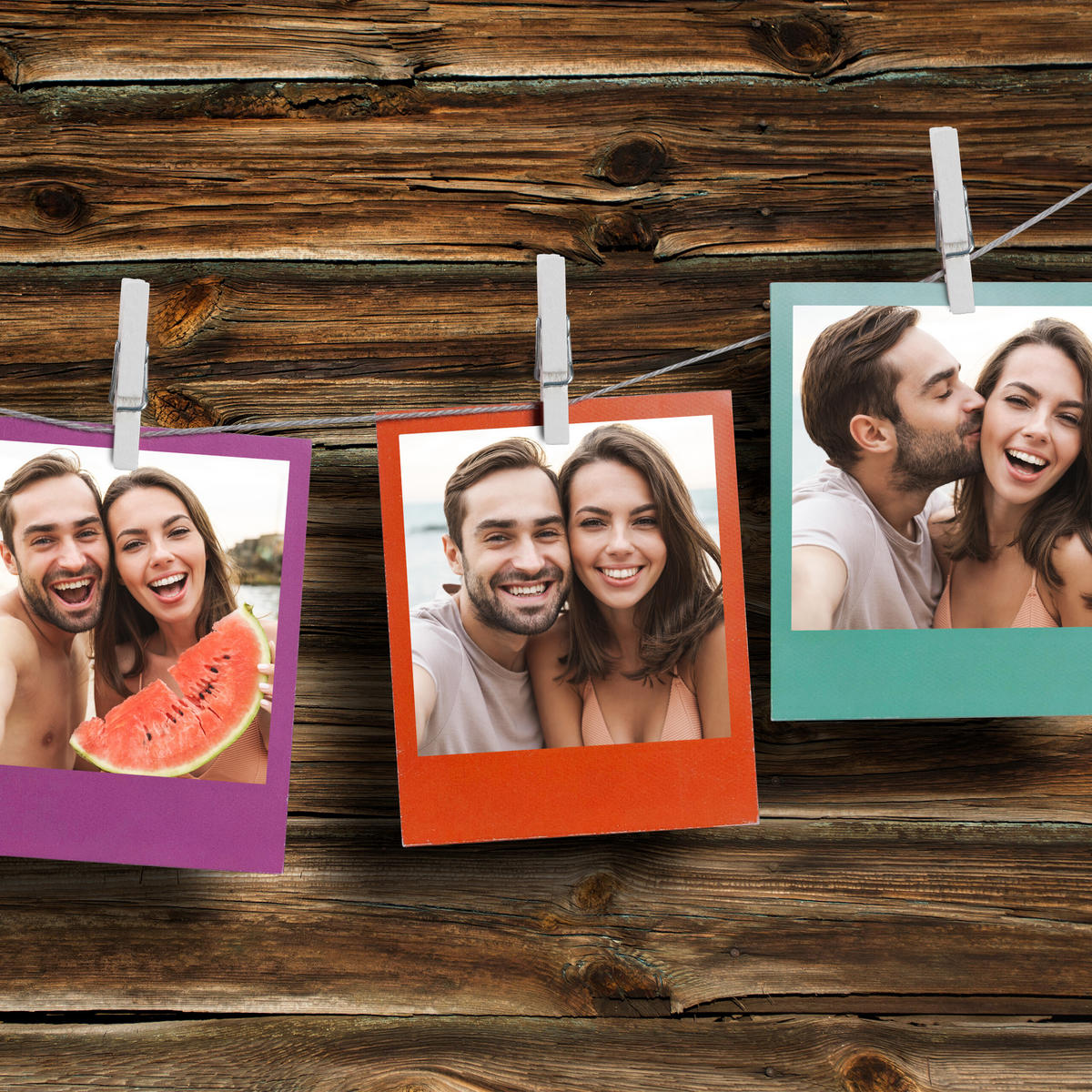 400XMINI-HOLZKLAMMERN - Weiß, Holz (0.8/2.5/0.3cm) - Relaxdays