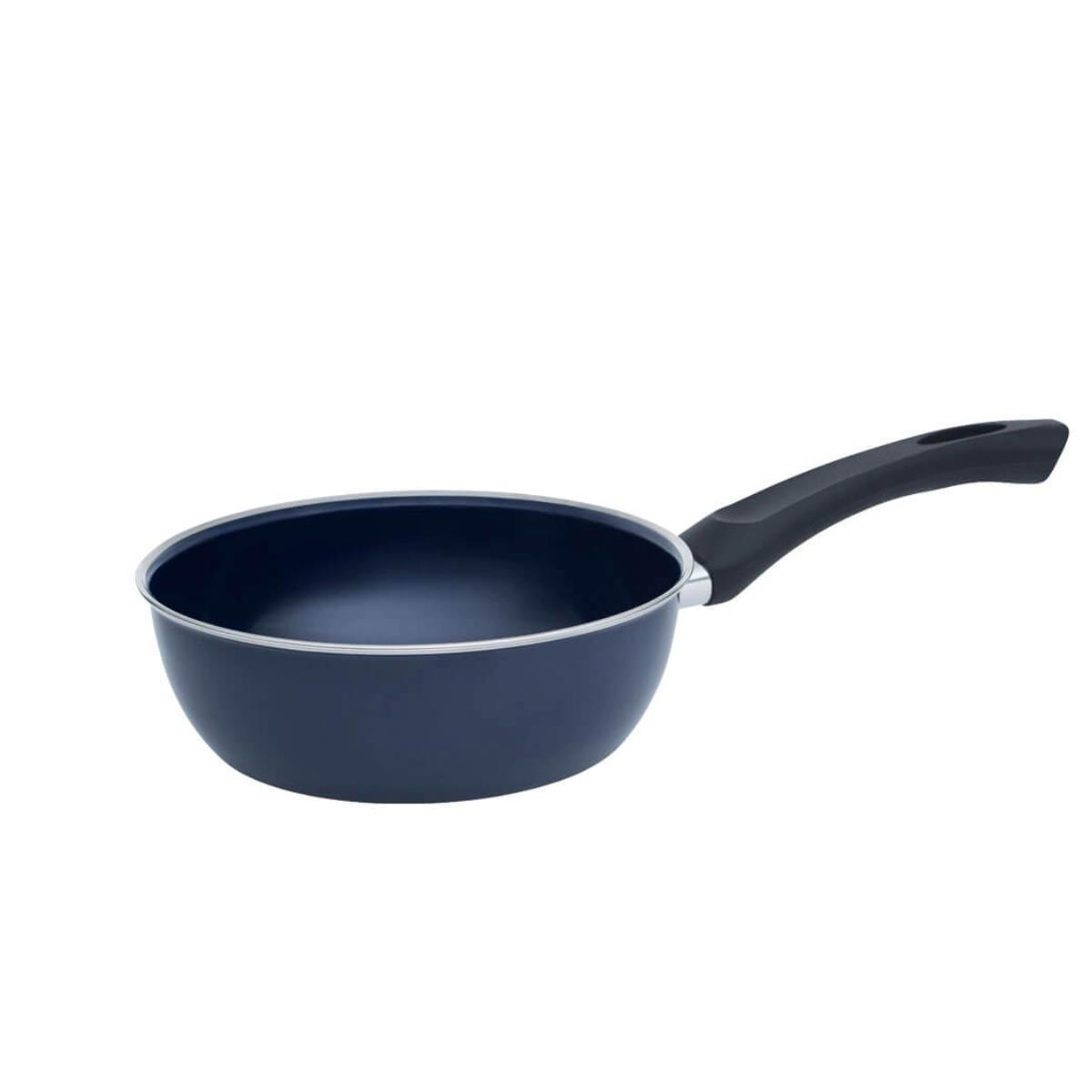 BRATPFANNE Omas - Blau, Metall (30cm) - Riess