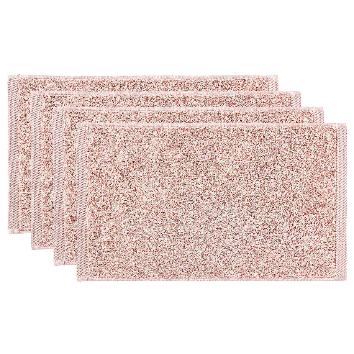 GÄSTEHANDTUCH (4er Set) Fabulous - Pink, Textil (30/50cm) - Butlers