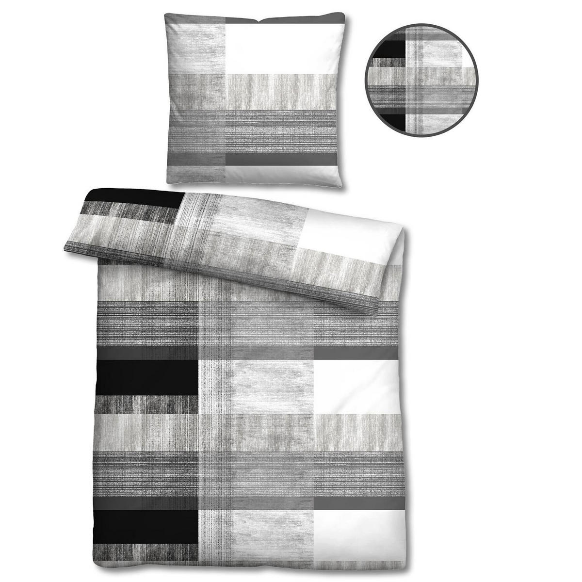 BETTWÄSCHE 155x220 cm - Weiß, Textil (155/220cm)