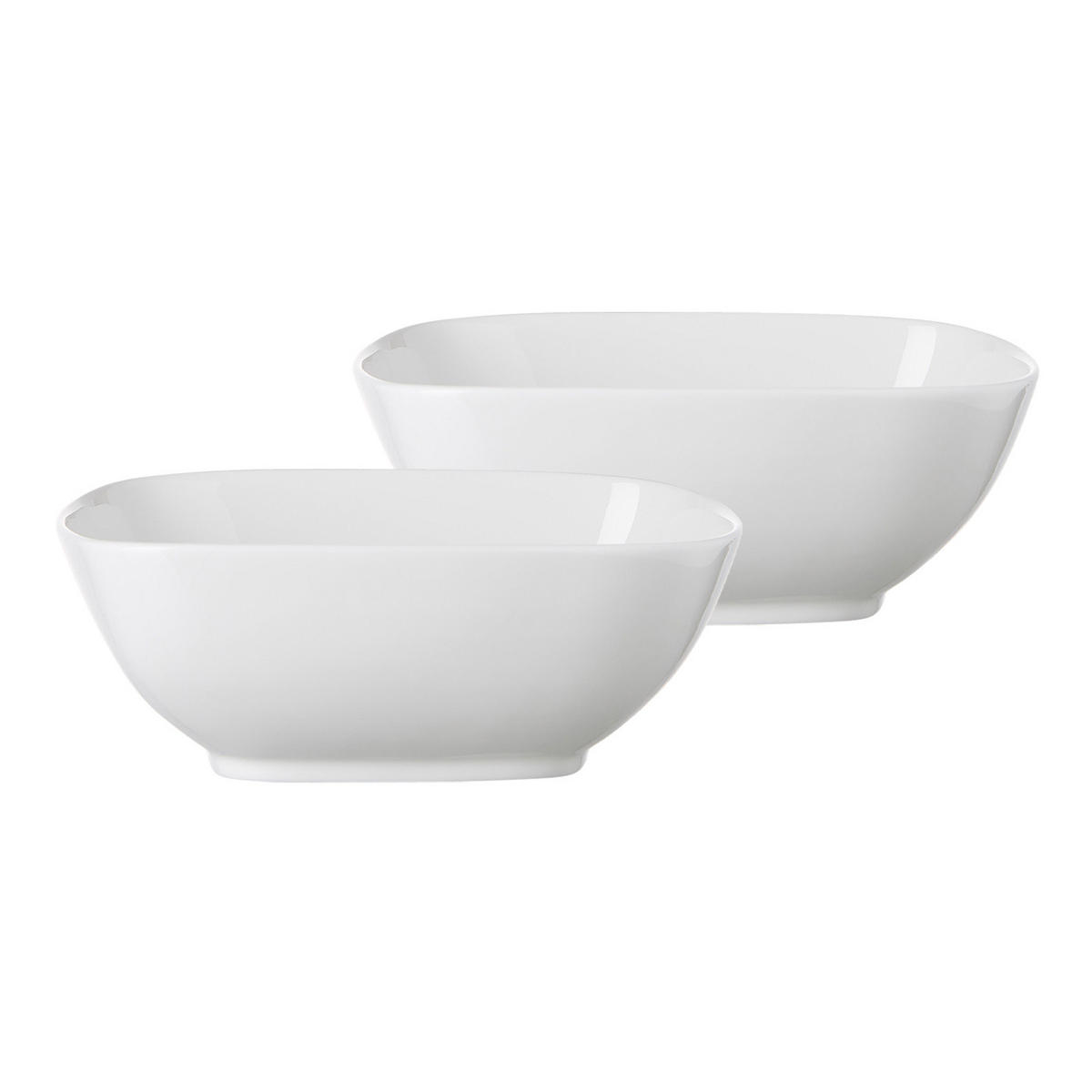 SERVIERSCHALEN Arena weiß ø 21 cm 2er Set - Weiß, Keramik (21cm) - Ritzenhoff Breker