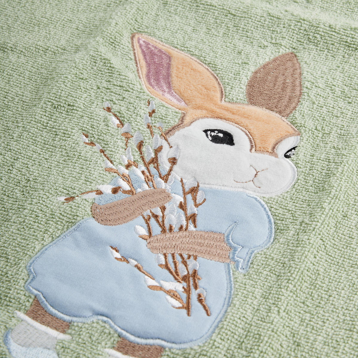 GESCHIRRTUCH Emi - Hellgrün, Textil (40/60cm) - home&you