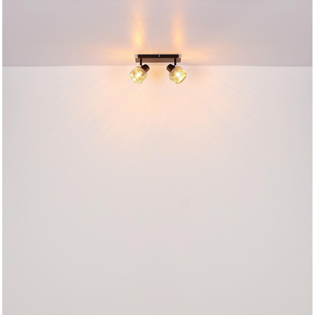 HÄNGELEUCHTE Tom Glas Rauch Grau - Grau, Glas (41.8/41.8/120cm) - Nowa