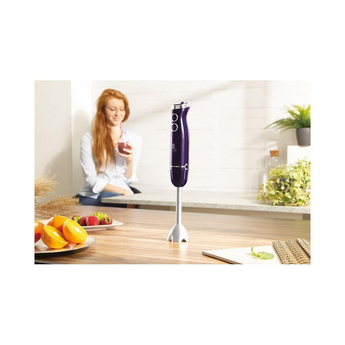 MIXER Lila 5/5/25 cm BH9381 - Violett, Metall (5/25/5cm) - Berlinger Haus