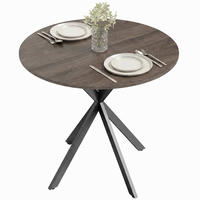 ESSTISCH Braun 80.0/80.0/75.0 - Braun, Holzwerkstoff (80/80/75cm)