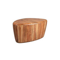 COUCHTISCH Ayla Organisch - Braun, Metall (58/45/28cm) - Dutchbone