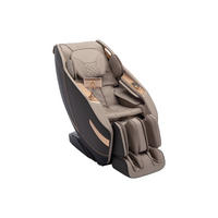 MASSAGESESSEL - Kunstleder - Zero-Gravity-System - Beige - MOWATA - Beige, Leder (75/155/115cm) - Vente-Unique