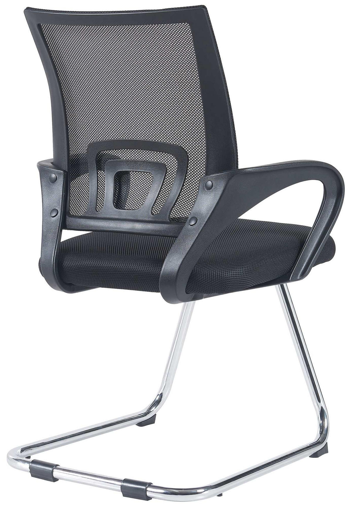 SCHWINGSTUHL 2er Set Stoff schwarz - Schwarz, Textil/Metall (59/91/53cm) - CLP