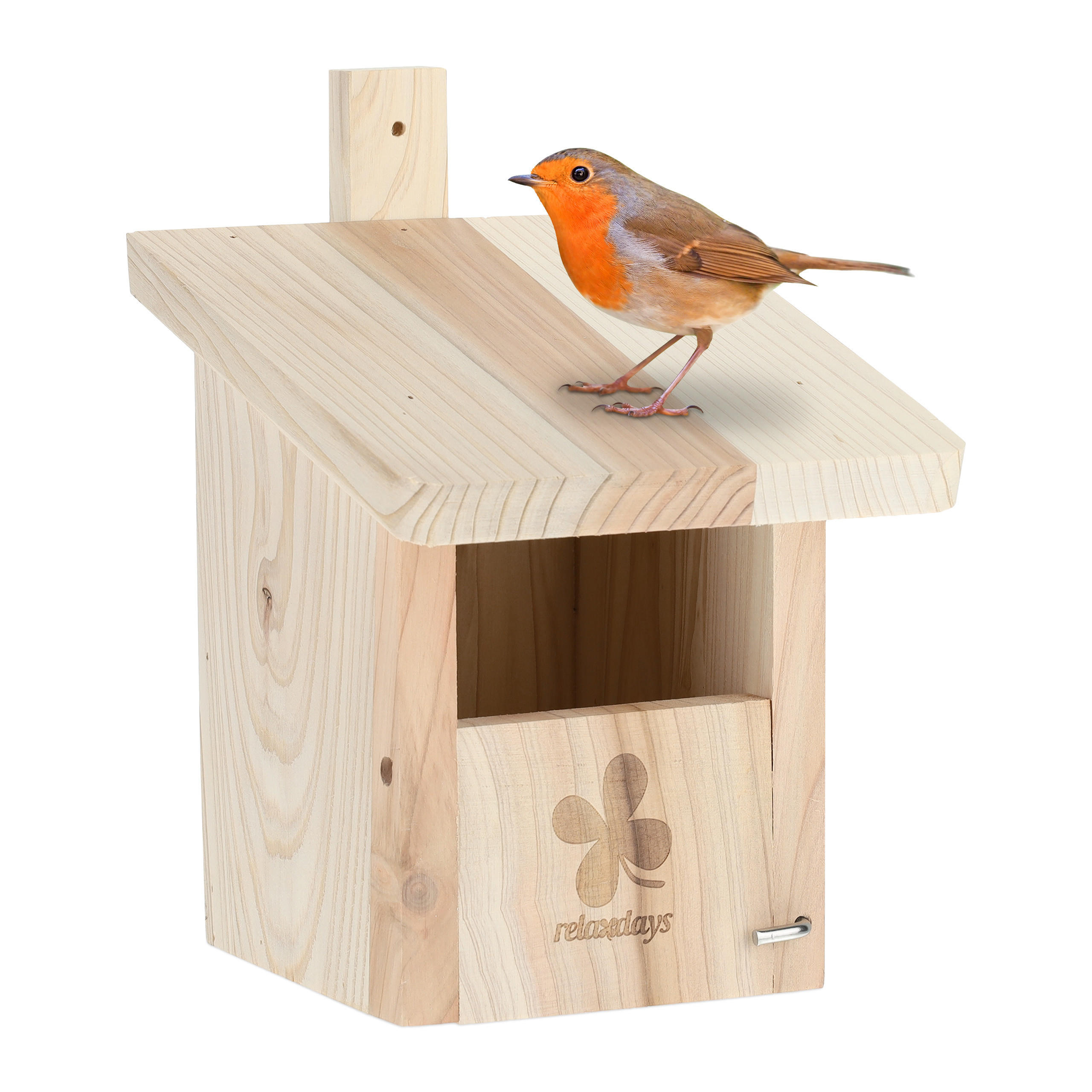 CUIB Natural lemn de brad pentru păsări semiscorburoase 25x17x21,5 cm