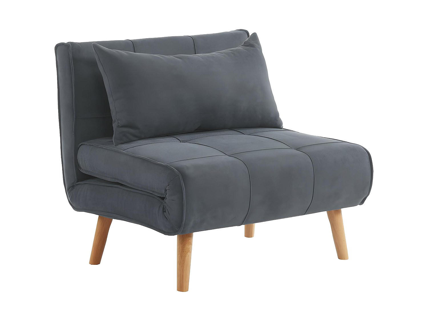 Vente-Unique Schlafsessel Grau 90x83x82 cm