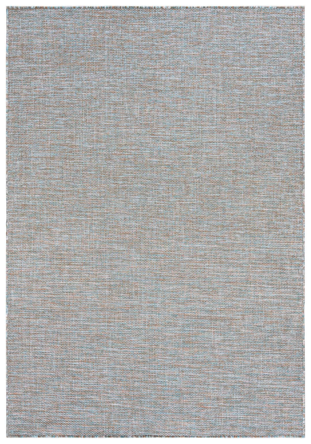 KOBEREC hnedý modrý - 140 x 200 cm - hnedá/modrá, textil (140/200cm) - Mazovia