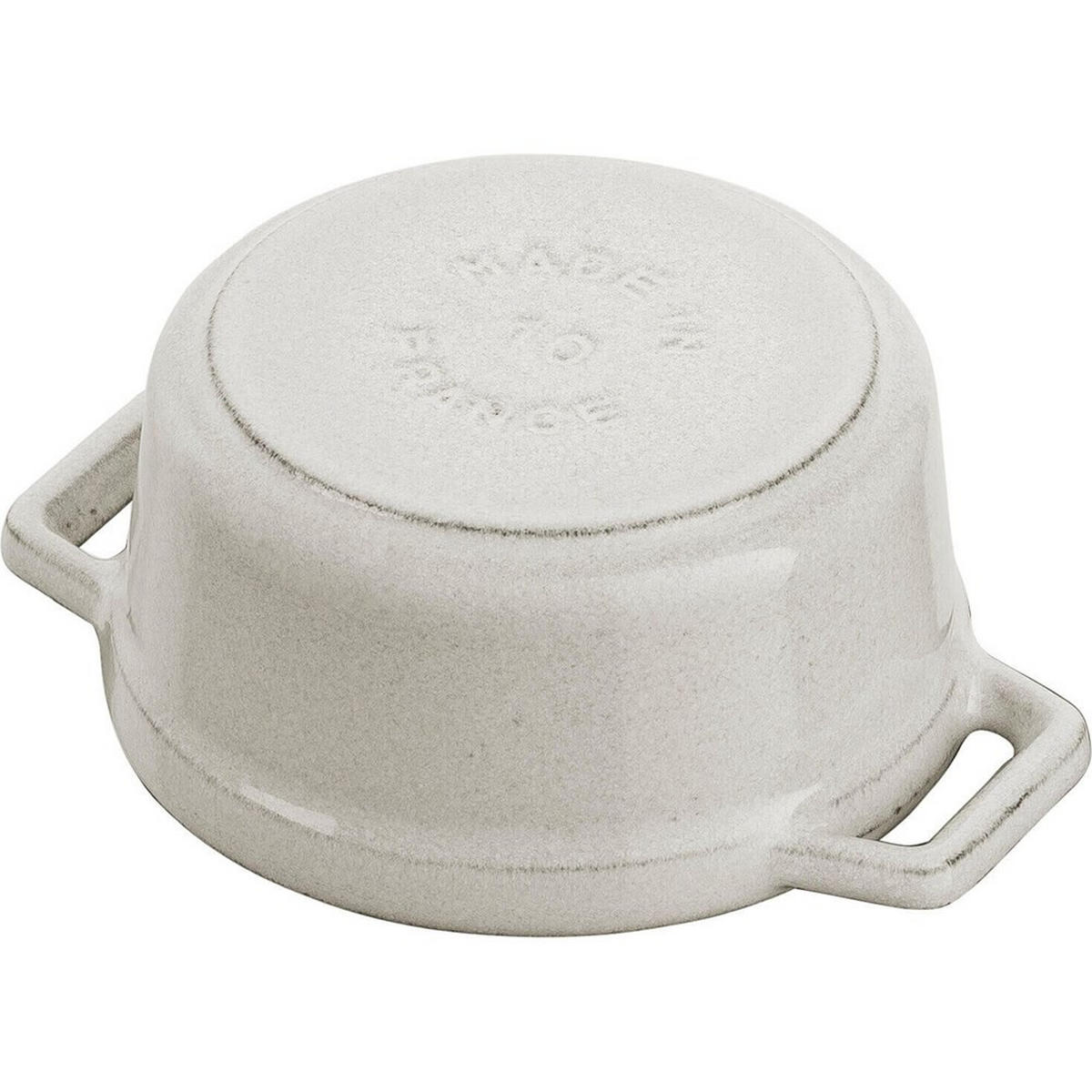 TOPF Grau 13/9.9/7 cm 405014080 - Grau, Metall (10cm) - Staub