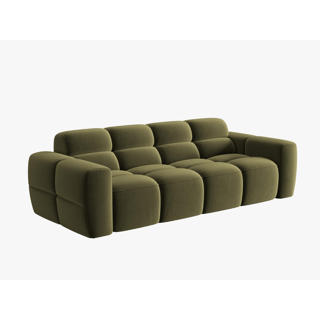 Thumbnail - Micadoni Sofa, Hellgrün, Textil, 4-Sitzer, 256x77x101 cm, Hergestellt in Europa, Oeko-Tex®, Wohnzimmer, Sofas & Couches,...