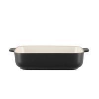 AUFLAUFFORM 28,5/18,5 cm - Schwarz, Keramik (28.5/6/18.5cm)