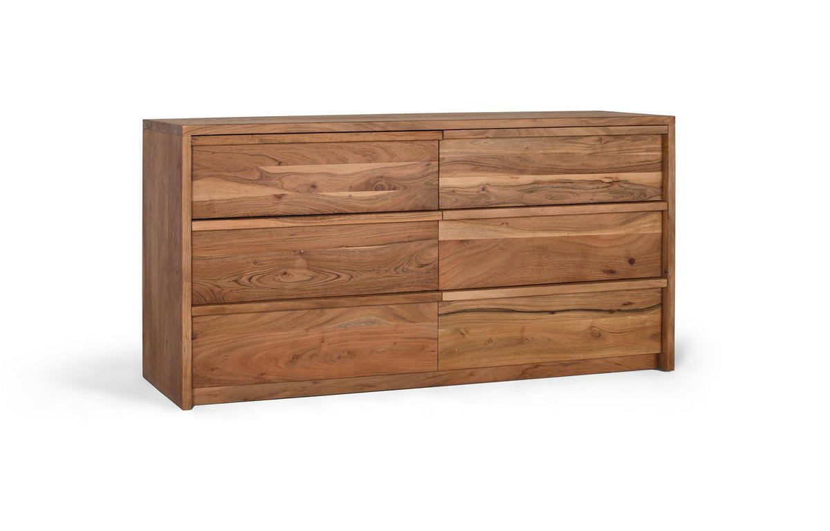 SIDEBOARD aus naturbelassenem Akazienholz - Braun, Holz (40/75/150cm) - Giner y Colomer