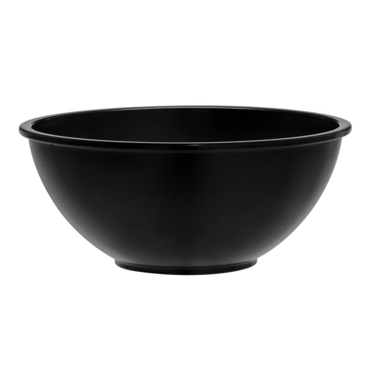 KUNSTSTOFFSCHÜSSEL mit Deckel 780 ml - Schwarz, Kunststoff (16.5cm)