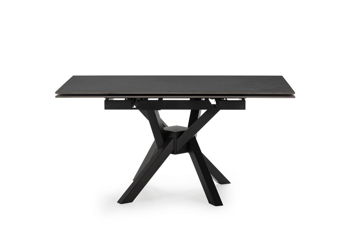 ESSTISCH Arlene Schwarz 150/90/76 cm - Schwarz, Stein (150/90/76cm) - Drawer