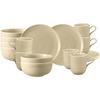 FRÜHSTÜCKS-SET Terra Sandbeige 18er Set - Beige, Keramik (1/1/1cm) - Seltmann Weiden