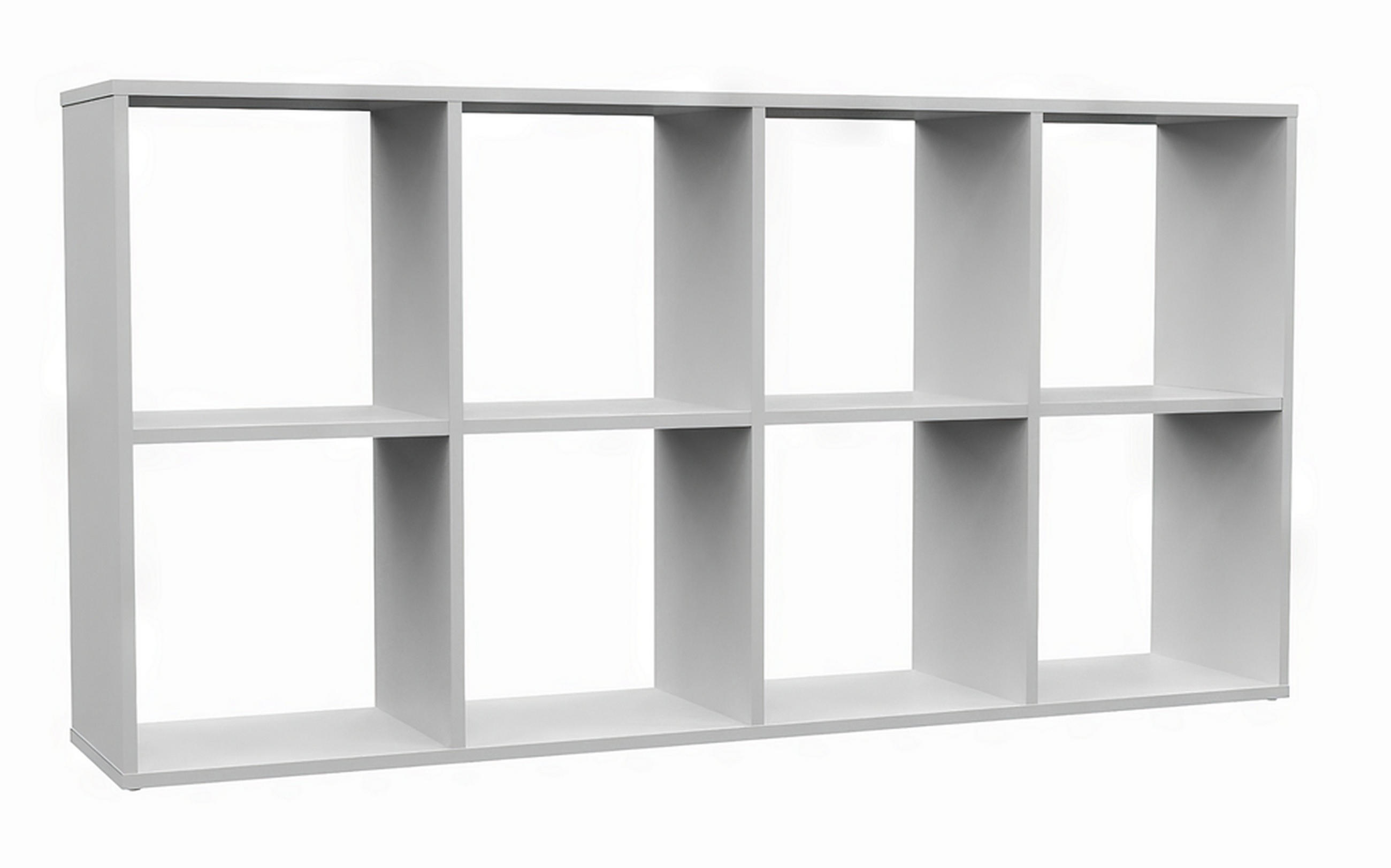 BOKHYLLOR Vit 147/75/30 - Vit, Träbaserade material (147/75/30cm) - RAUMHIRSCH FURNITURE