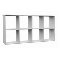 BÜCHERREGAL Weiß 147/75/30 - Weiß, Holzwerkstoff (147/75/30cm) - RAUMHIRSCH FURNITURE