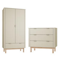 POKOJ PRO MIMINKO 2DÍLNÝ Miloo Šampaňské - béžová, kompozitní dřevo (100/90.5/52.5cm) - Petits-meubles