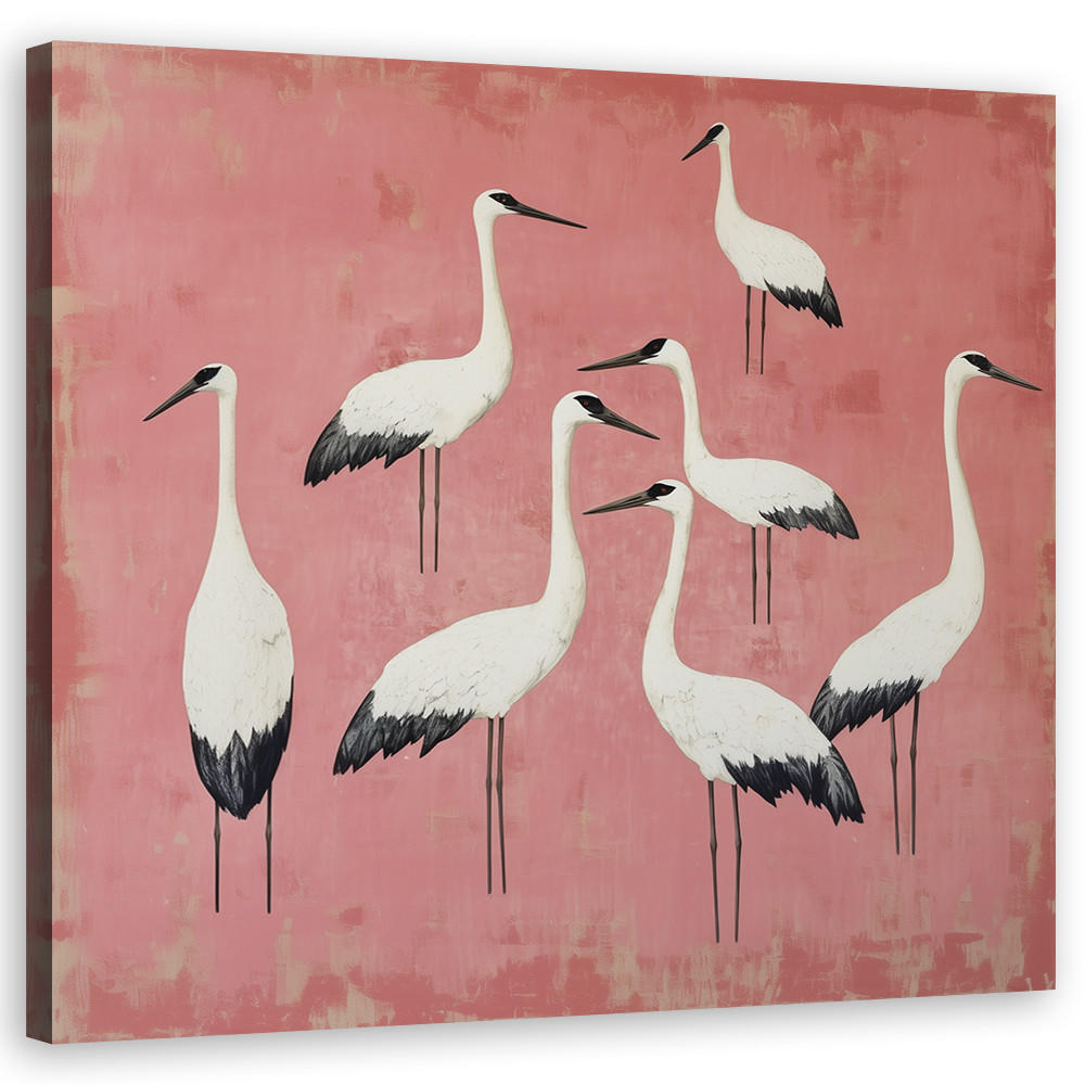 Feeby Wandbild Pink 40x40 cm
