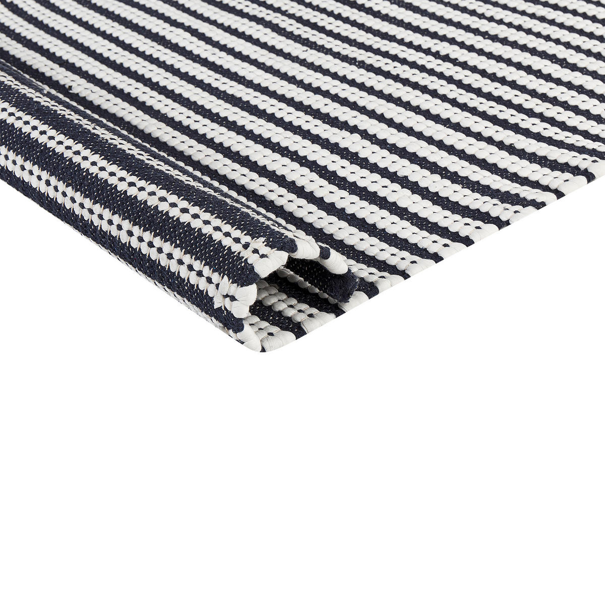 KURZFLOR-TEPPICH Sofulu 150/80 cm - Weiß, Textil (80/150cm) - Beliani