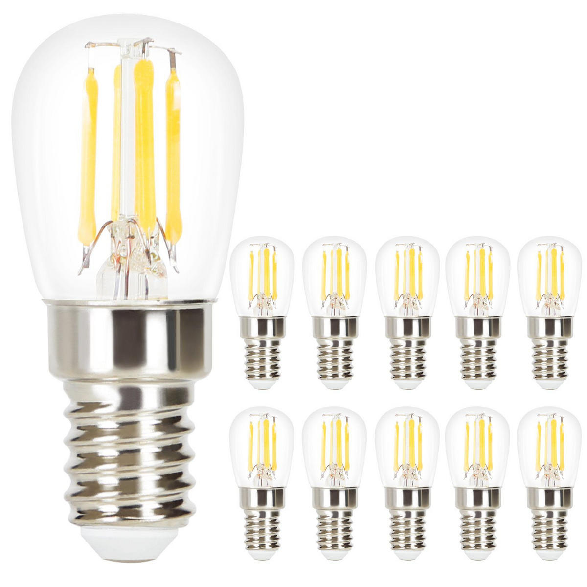 LEUCHTMITTEL Zolektramar 3.5/3.5/11 cm - Transparent, Glas (3.5/11cm) - ZMH