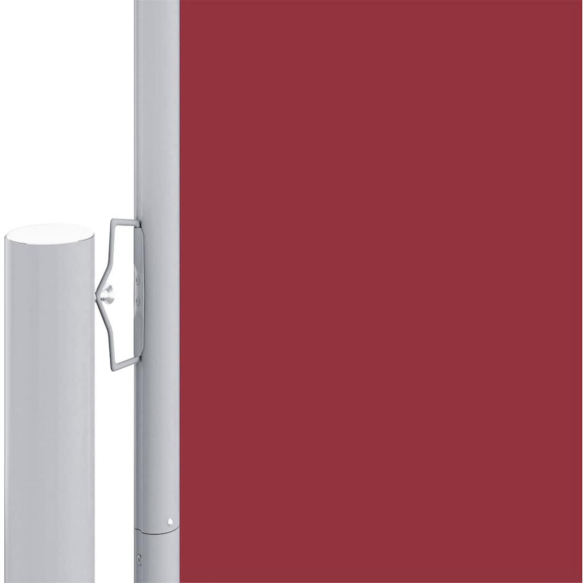 SEITENMARKISE Ausziehbar Rot 200x600 cm - Rot, Textil (600/200/600cm) - furnicato