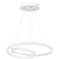HÄNGELEUCHTE Flair 40/40/150 cm - Weiß, Metall (40/40/150cm) - Nettlife