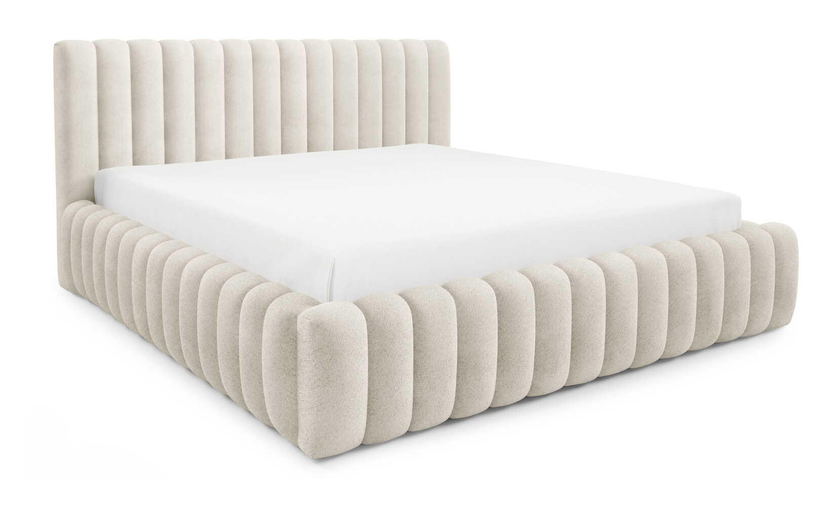 Emporius Doppelbett Creme 200x200 cm