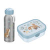 LUNCHSET MIT THERMOFLASCHE Campus Forest Friends 2er Set - Hellblau, Kunststoff (1/1/1cm) - Mepal