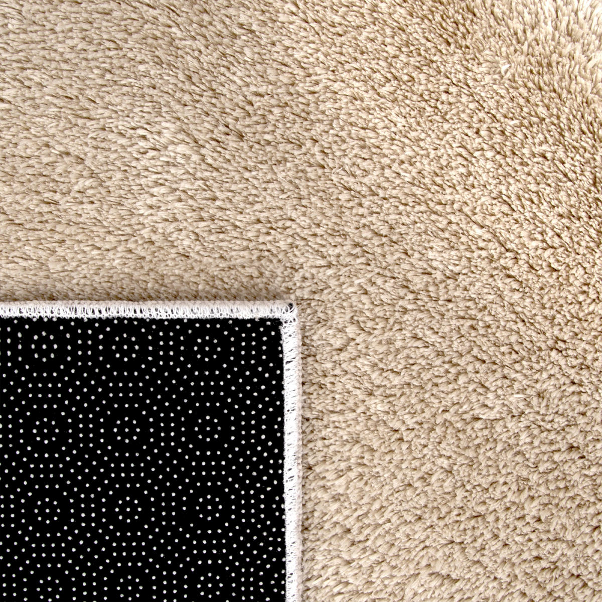 KURZFLORTEPPICH 80/80 cm Cadiz 630 - Beige, Textil (80/80cm) - Paco Home