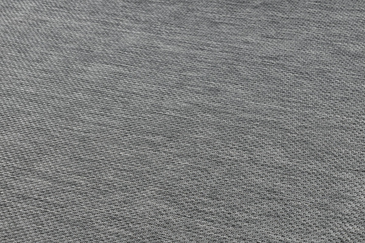 TEPPICH Flat 120/170 cm - Anthrazit, Textil (120/170cm) - rugsX