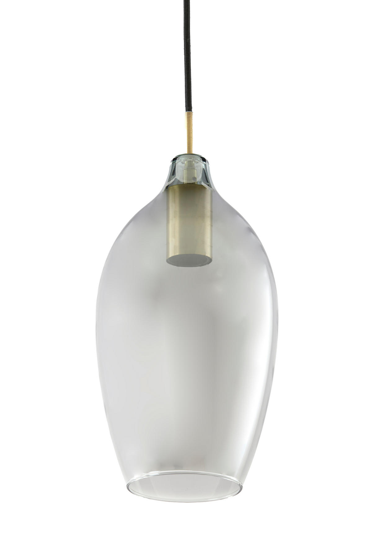 HÄNGELAMPE - Grau - 100/16.5/32 cm - Grau, Glas (100/16.5/32cm) - Light & Living