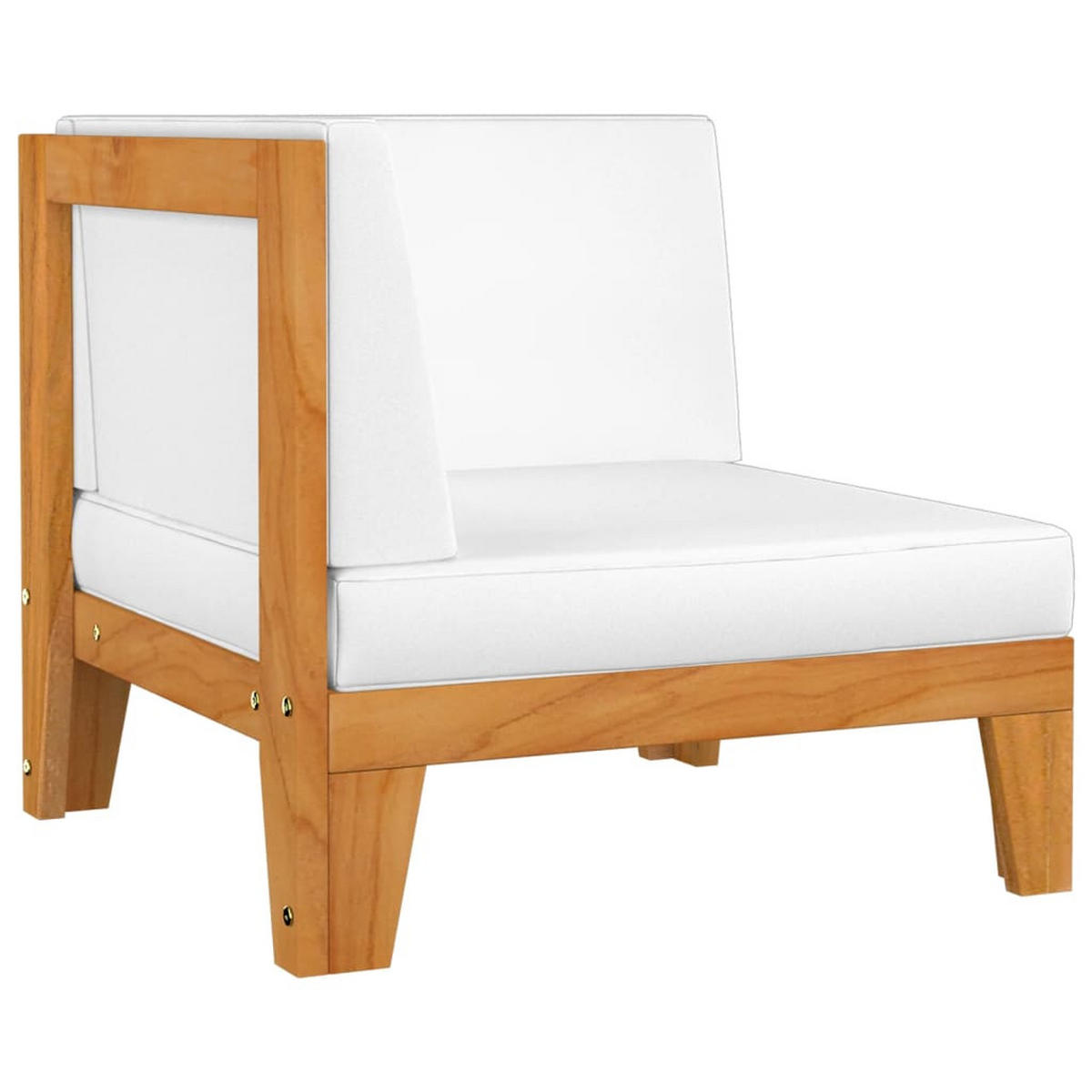 GARTENSET Renard 2-teilig - Creme, Holzwerkstoff - Nettlife