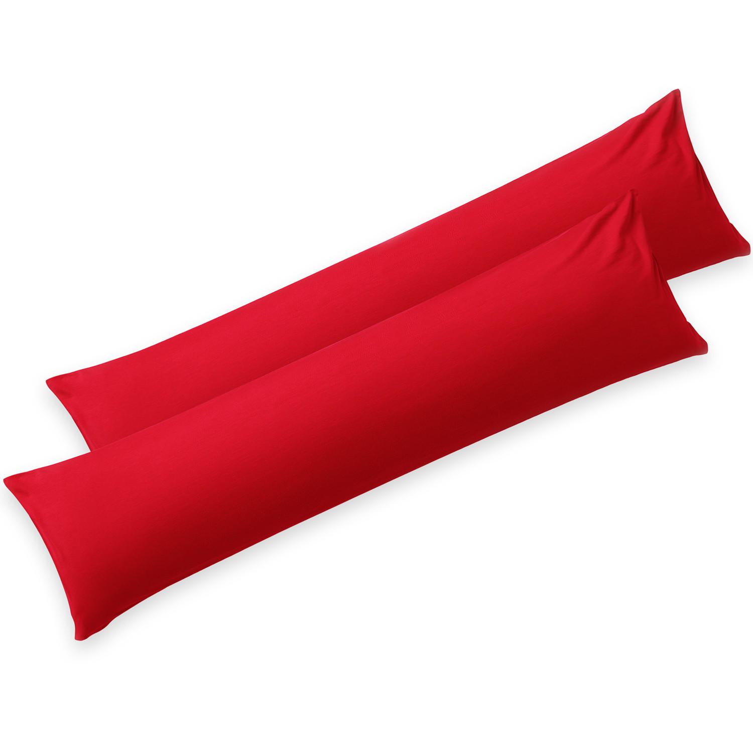 KISSENBEZUG Agneta 40/40 cm, 2er-Set, 100% Baumwolle, Rot - Rot, Textil (145/40cm) - Blumtal