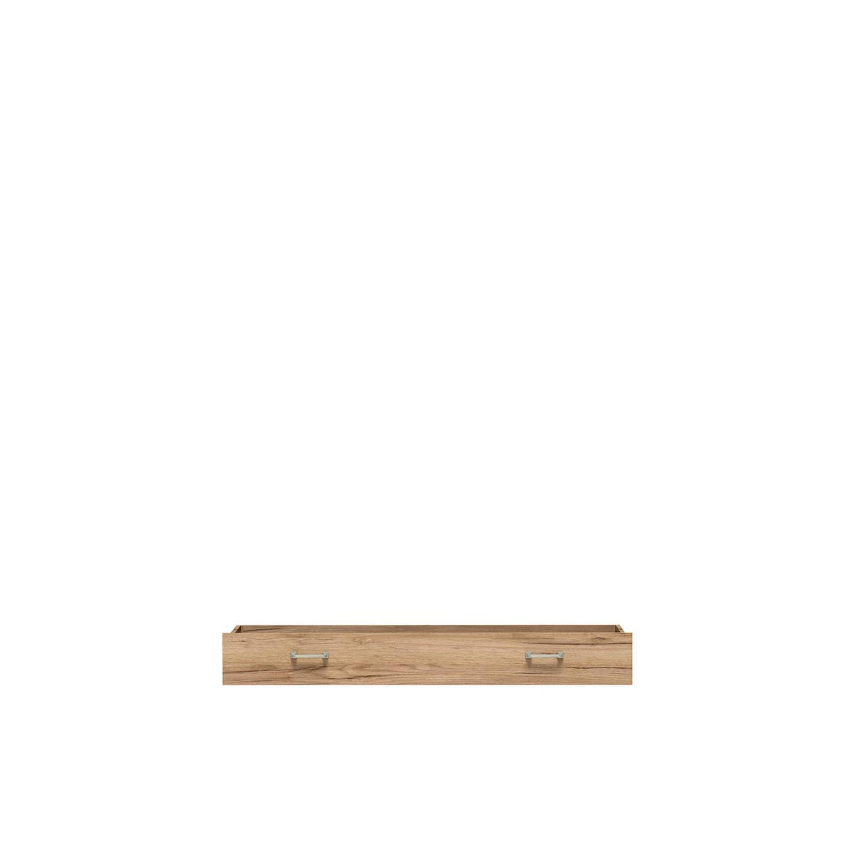 BETTSCHUBLADE Antica New AN-6 150 x 19,5 x 48 cm Kraft Gold - Wildeiche, Holzwerkstoff/Metall