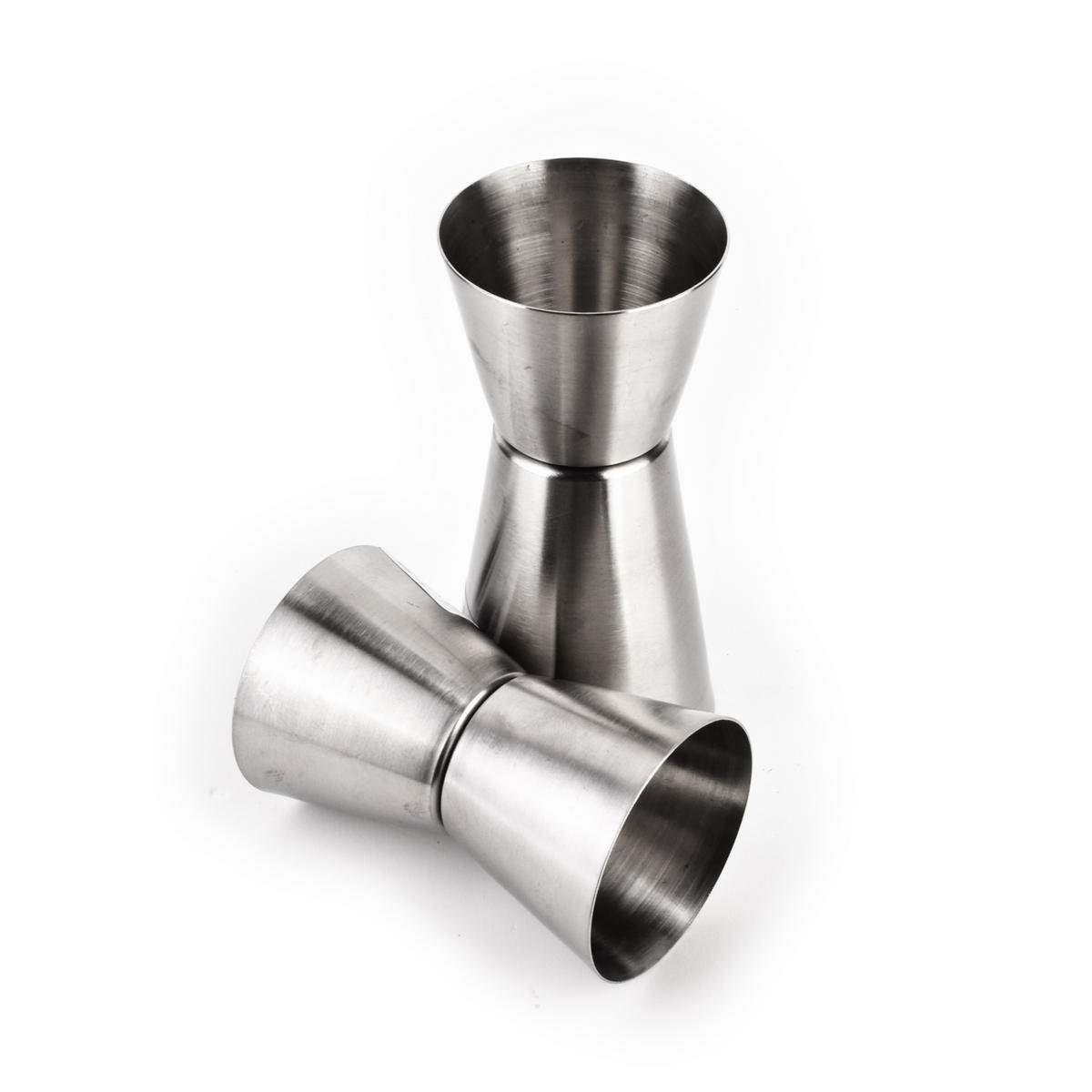 MESSBECHER Basic Kitchen Silber 4.4/4.4/9.2 cm Metall - Silberfarben, Metall (4.4/9.2/4.4cm) - Mondex