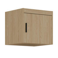 AUFSATZSCHRANK Storicos Geölte Eiche 59,9/55/53 cm - 1T Modern - Eichefarben, Holzwerkstoff/Kunststoff (60/55/53cm) - AX Living