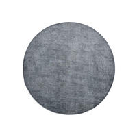 VINTAGE-TEPPICH Miray waschbar ø 160 cm rund - Creme/Grau, Kunststoff (160/160cm) - benuta Nest