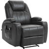SESSEL Lederlook braun - Schwarz/Braun, Textil/Metall (83/105/94cm) - CLP