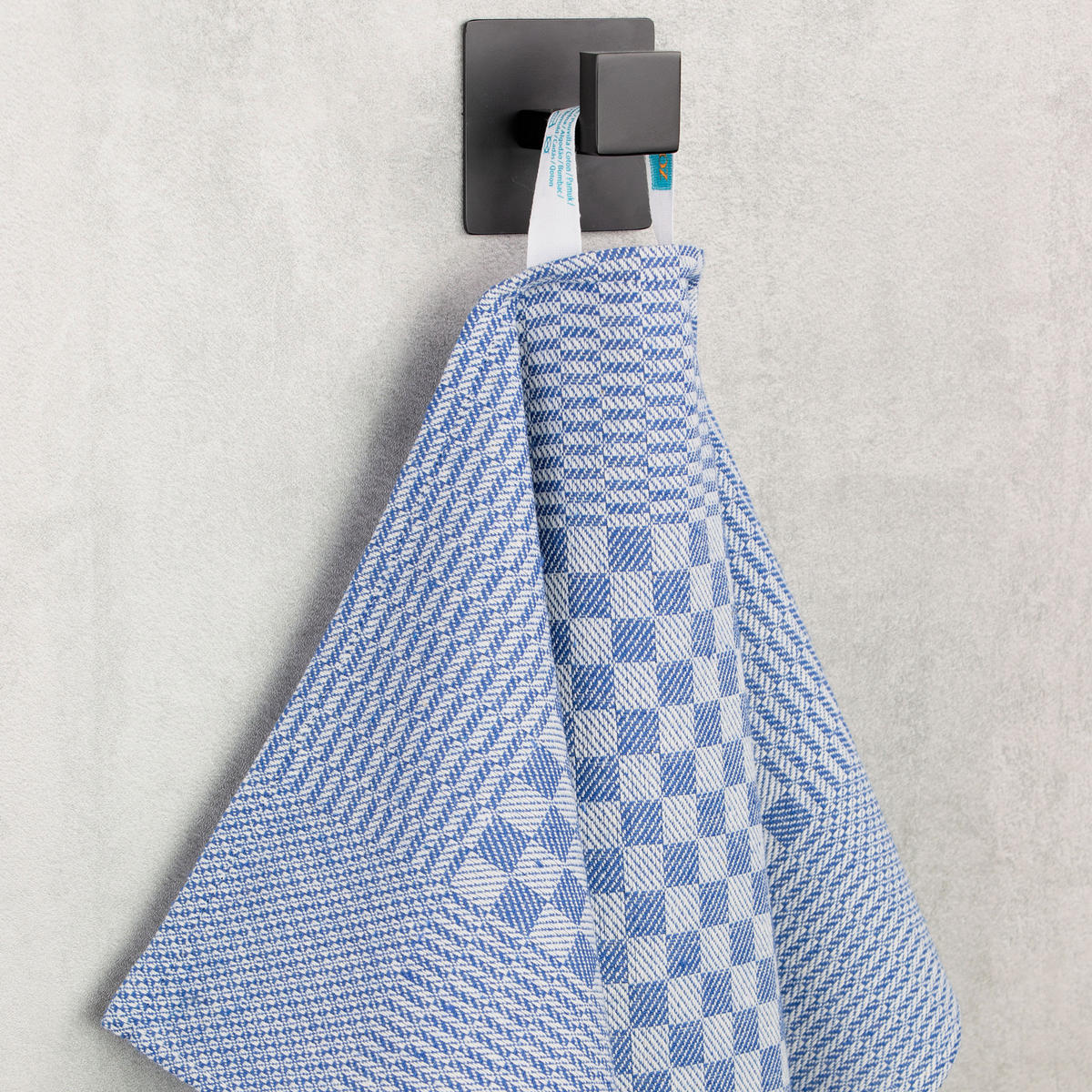 GESCHIRRTÜCHER, 4er-Set, 54x100 cm, 100% Baumwolle, Blau - Blau, Textil (54/100cm) - Zollner